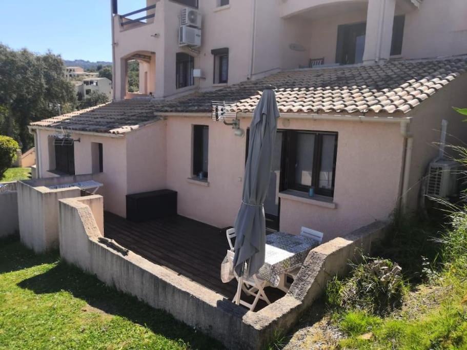 Porticcio Tres Joli T2 Climatise & Grande Terrasse A 1Km De La Plage エクステリア 写真
