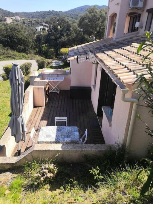 Porticcio Tres Joli T2 Climatise & Grande Terrasse A 1Km De La Plage エクステリア 写真